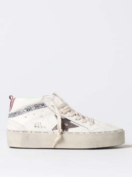 Golden Goose mid star: Sneakers woman Golden Goose