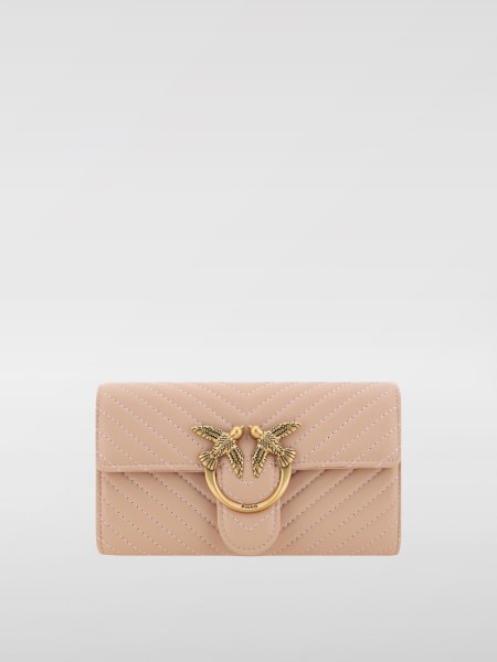 Borsa wallet Pinko in nappa matelassè chevron