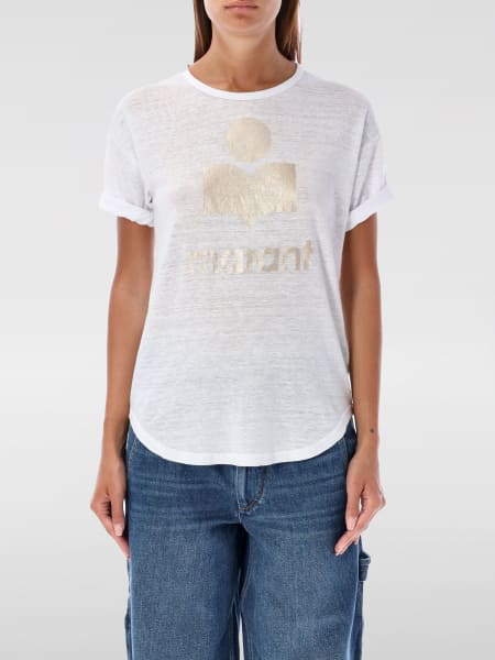 Tシャツ・カットソー ISABEL MARANT ETOILE SS25 (HT0552FA C1J07E70RD) Isabel Marant Étoile T-shirt for Women SS25 | GIGLIO.COM
