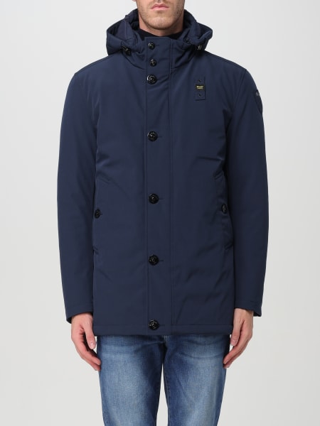 Blauer nylon jacket