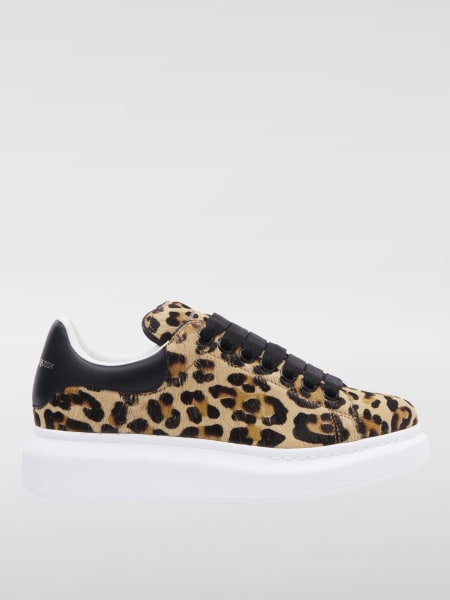 Sneakers Larry Alexander McQueen in cavallino stampa animalier