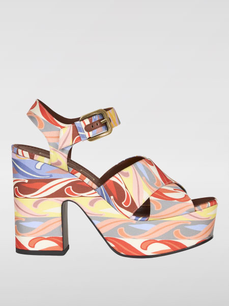 Heeled sandals woman Etro