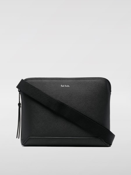 Borsa Paul Smith in pelle goffrata