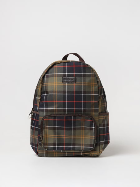 Zaino Torridon Barbour in nylon stampa tartan