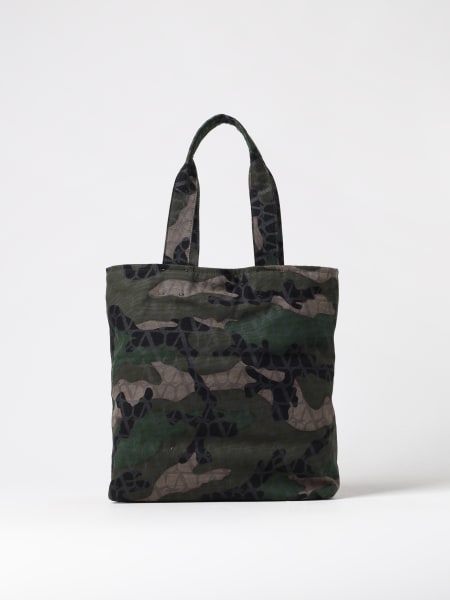 Borsa Iconographe Camouflage Valentino Garavani in canvas stampata