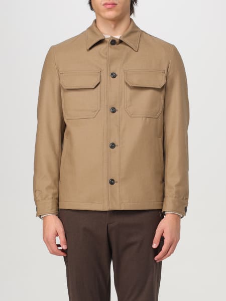 Luigi Bianchi virgin wool overshirt