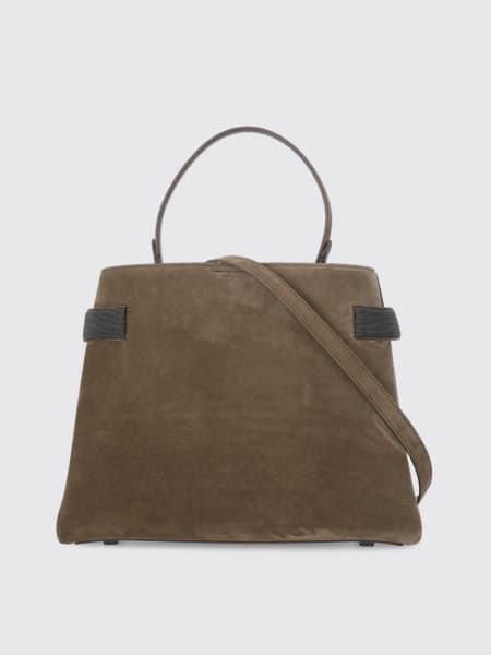 Borsa Essence Brunello Cucinelli in pelle scamosciata