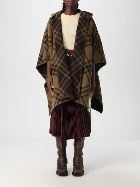 Cape woman Burberry