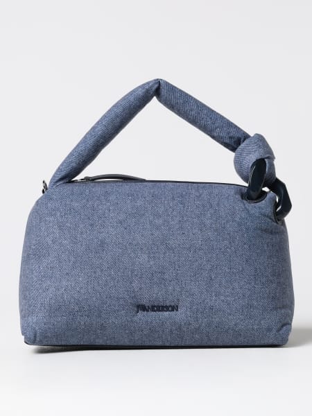 Borsa JW Anderson in denim e pelle