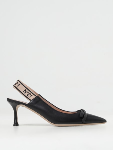 Moda scarpe: Slingback N°21 in nappa