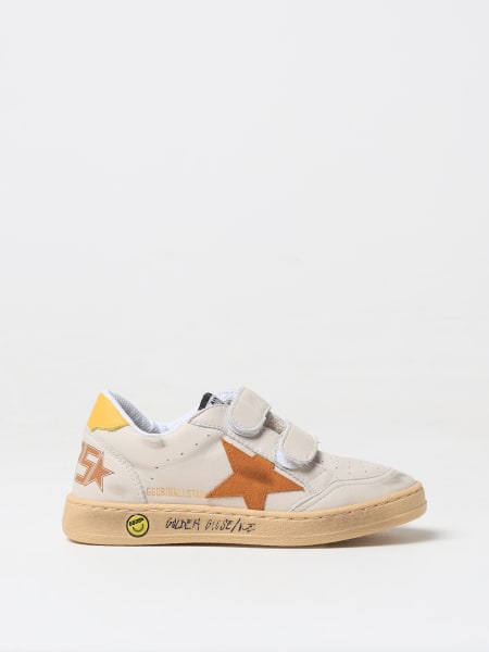 Golden Goose Ball Star: Golden Goose Ball Star usured-effect Nappa sneakers