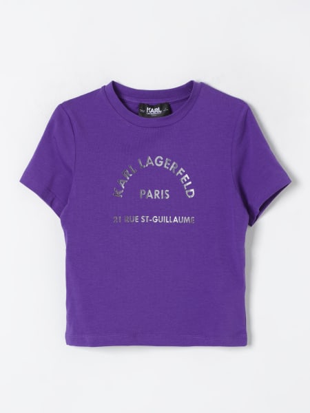 Karl Lagerfeld Kids: T-shirt girls Karl Lagerfeld Kids