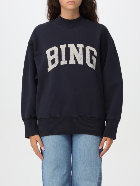 Felpa basic Anine Bing in cotone con logo