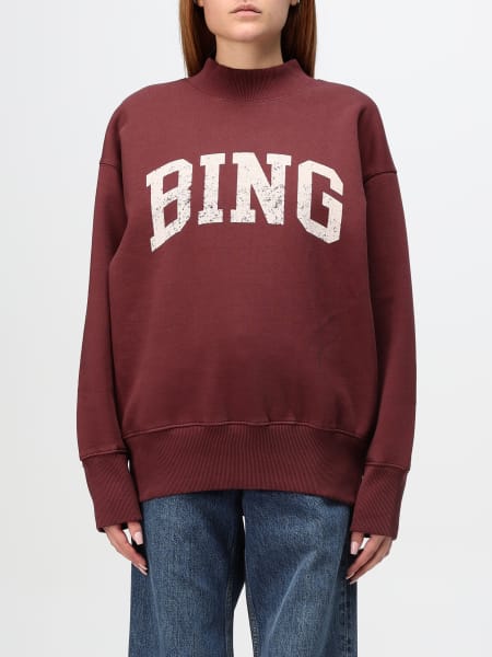 Felpa basic Anine Bing in cotone con logo