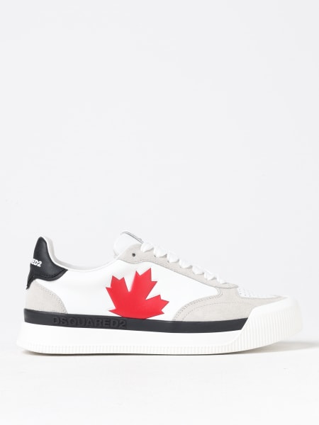 Sneakers New Jersey Dsquared2 in pelle