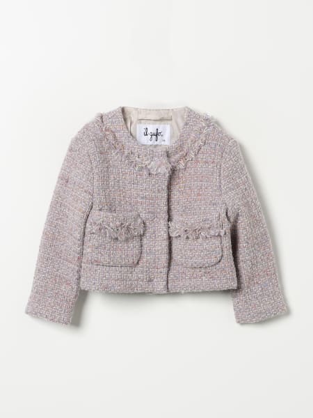 Il Gufo bambino: Giacca Il Gufo in tweed