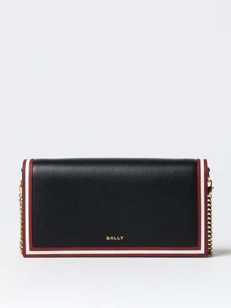 Borsa wallet Bally in pelle a grana