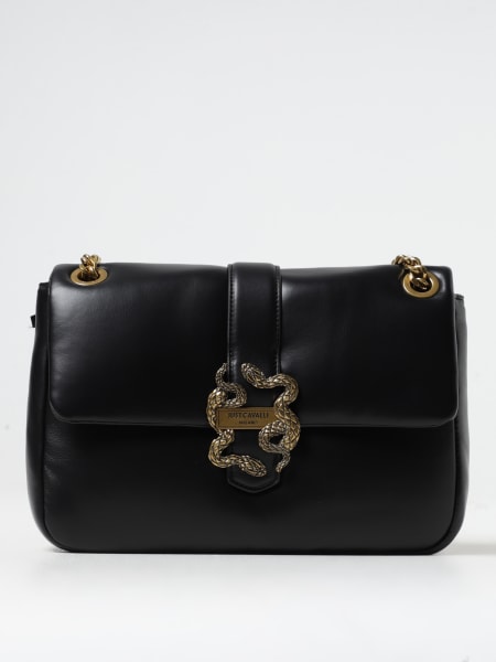 Borsa Iconic Snakes Just Cavalli in pelle sintetica