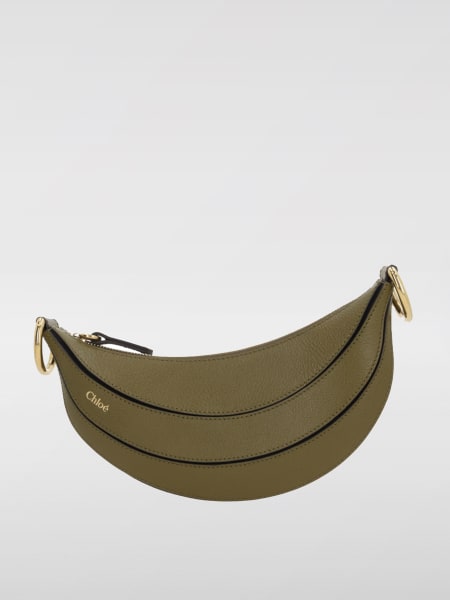 Borsa Banana Chloè in pelle a grana