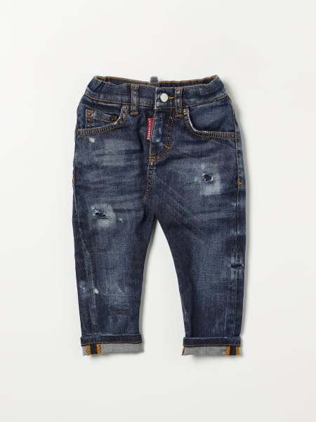 Jeans Dsquared2 in denim di cotone used