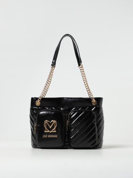 Schultertasche Damen Love Moschino