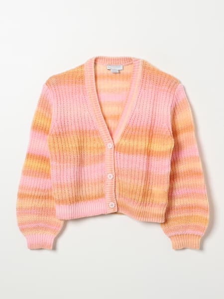 Cardigan Stella McCartney Kids in maglia di cotone