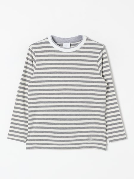 Eleventy cotton sweater with striped pattern