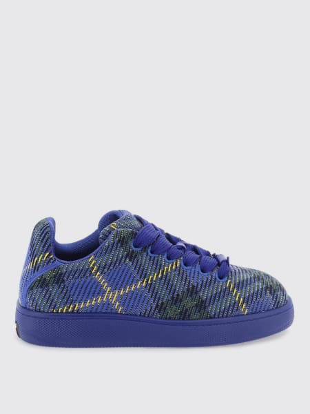 Sneakers Check Burberry in tessuto jacquard