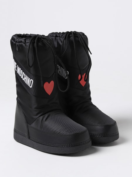 stiefel love moschino