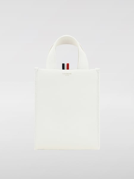 Borsa Square Thom Browne in pelle a grana