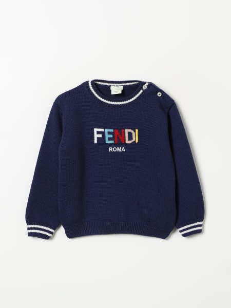 Maglia con logo Fendi