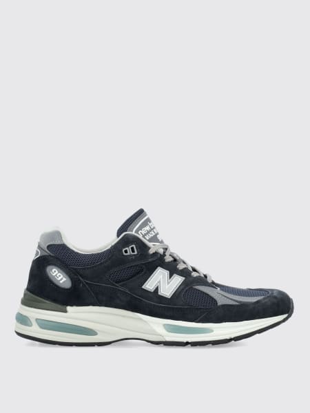 New Balance: Sneakers Made in UK 991v2 New Balance in camoscio e mesh