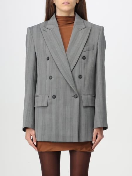 アウターその他 SPORTMAX Woman Blazer Grey 2422046023600 002 SPORTMAX: women's blazer - Grey | Sportmax blazer
