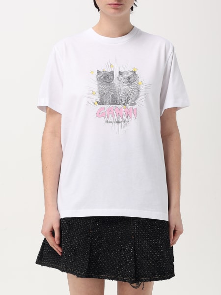 Ganni: T-shirt femme Ganni