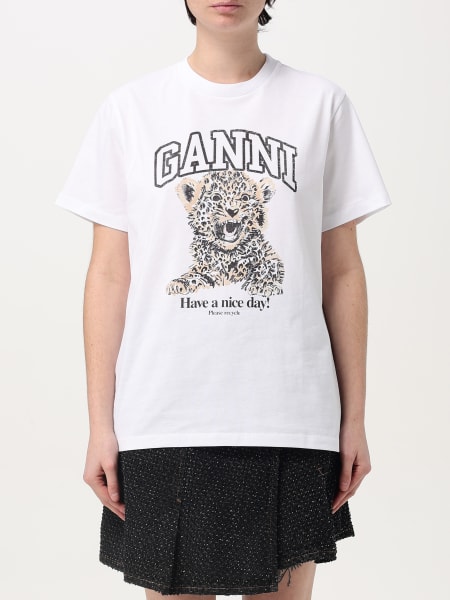 Ganni: T-shirt femme Ganni