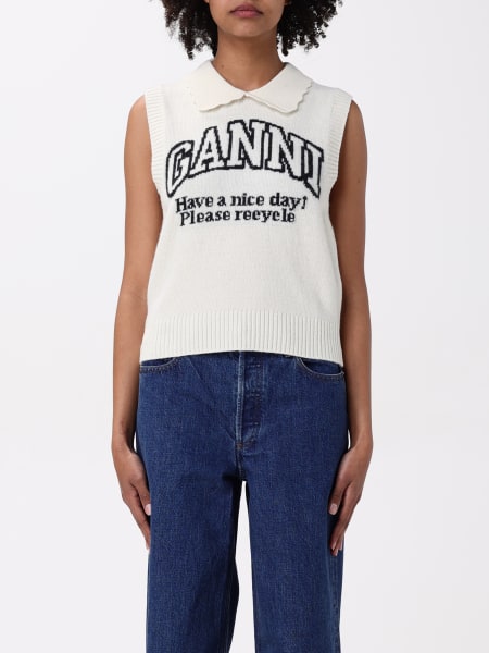 Ganni: Waistcoat women Ganni