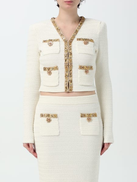 Self-Portrait: Self-Portrait cotton blend cardigan