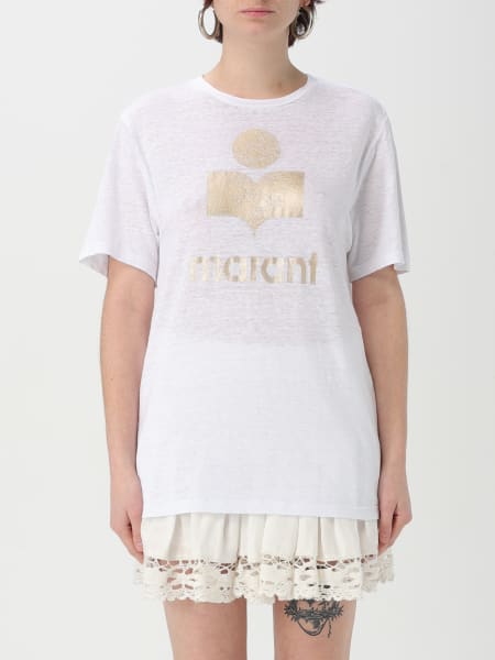 Tシャツ・カットソー ISABEL MARANT ETOILE SS25 (HT0581FA C1J14E20WH) Isabel Marant Étoile T-shirt for Women SS25 | GIGLIO.COM