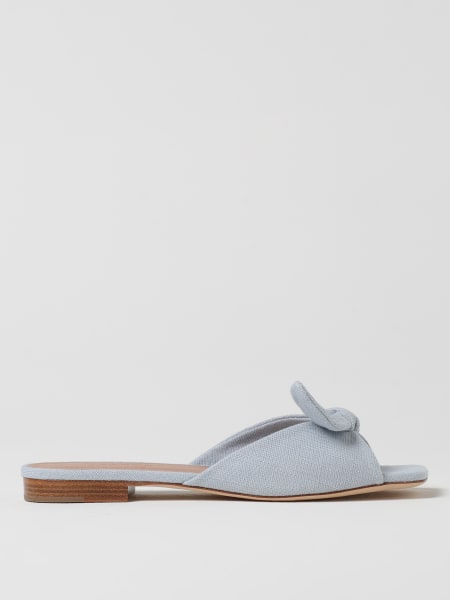 Malone Souliers: Mules Vargas Malone Souliers in lino con fiocco