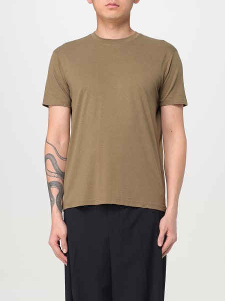 Tシャツ・カットソー TOM FORD Men T-shirt Green JCS004JMT002S23 FG461 TOM FORD: T-shirt men - Green | Tom Ford t-shirt