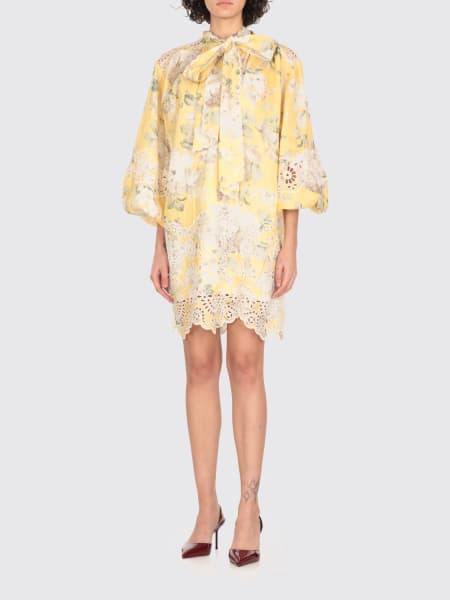 ワンピース ZIMMERMANN Woman Dress Yellow 0797DRS252 YFL ZIMMERMANN: Dress woman - Yellow | Zimmermann dress
