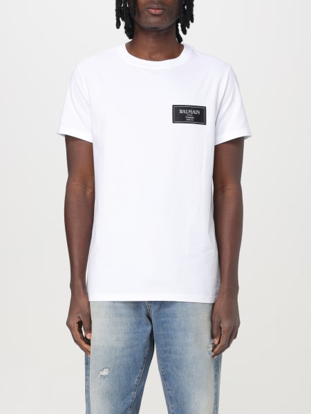Balmain: Tシャツ メンズ Balmain