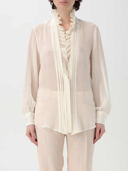Camicia Tom Ford in seta con rouches
