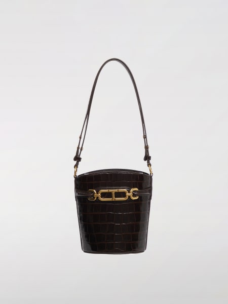Borsa Whitney Tom Ford in pelle stampa cocco >
