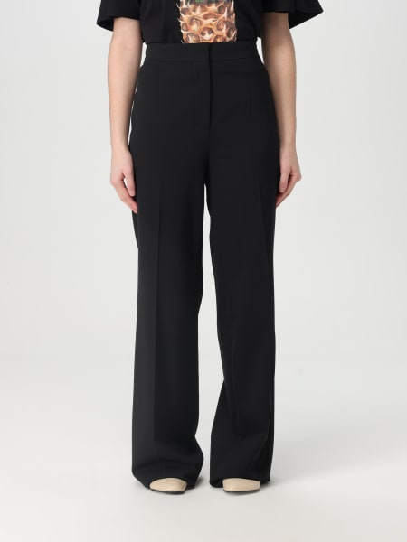 STELLA MCCARTNEY: Pants woman - Black 1 | Stella McCartney