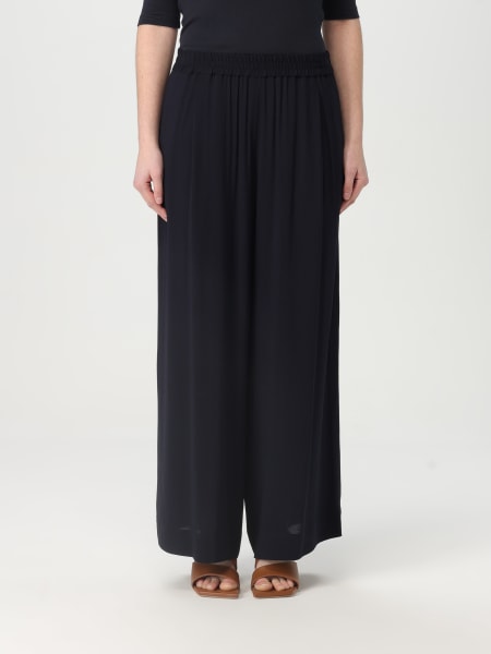 パンツ FABIANA FILIPPI Women Straight Pants PAD260B190 C097VR4 Blue Fabiana Filippi Drawstring straight-leg Trousers | Blue