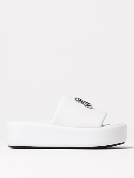Sandali Rise in nappa di agnello lucida Balenciaga>