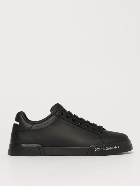 Dolce & Gabbana: Sneakers Portofino Dolce & Gabbana in pelle