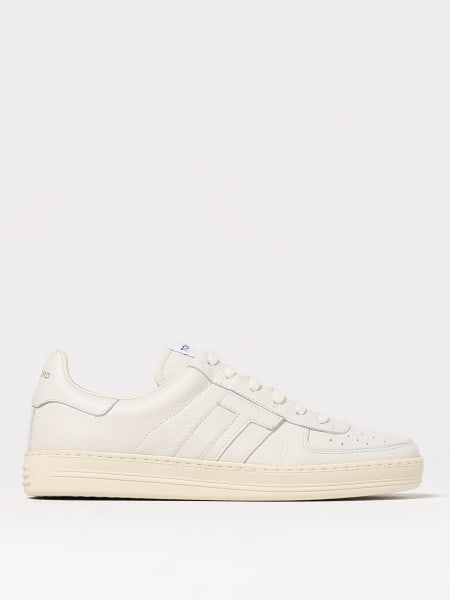Sneakers Tom Ford in pelle a grana >