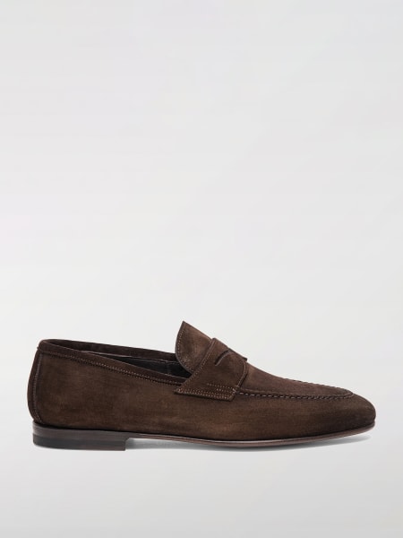 Santoni: Mocassino Santoni in camoscio